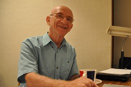 2010年度国際交流基金賞の受賞が決まったイスラエル・ヘブライ大学名誉教授のベン＝アミー・シロニーさん（72）。　ＷＳＪより